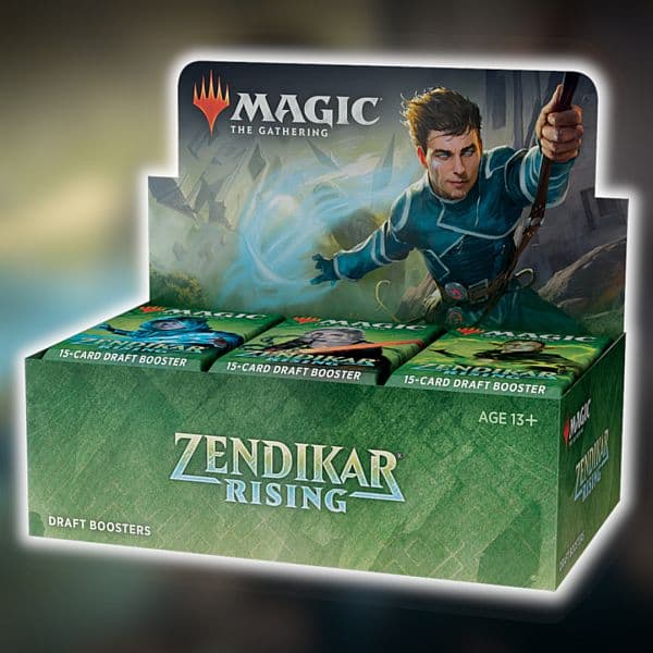 Zendikar Rising -  Draft Booster Box (Display) - 36 Draft Boosters + Box Topper (Magic the Gathering)