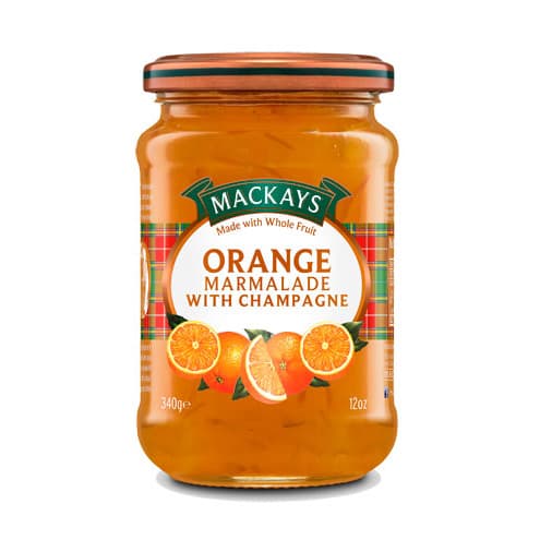 Orangemarmelade med champagne - Mackays