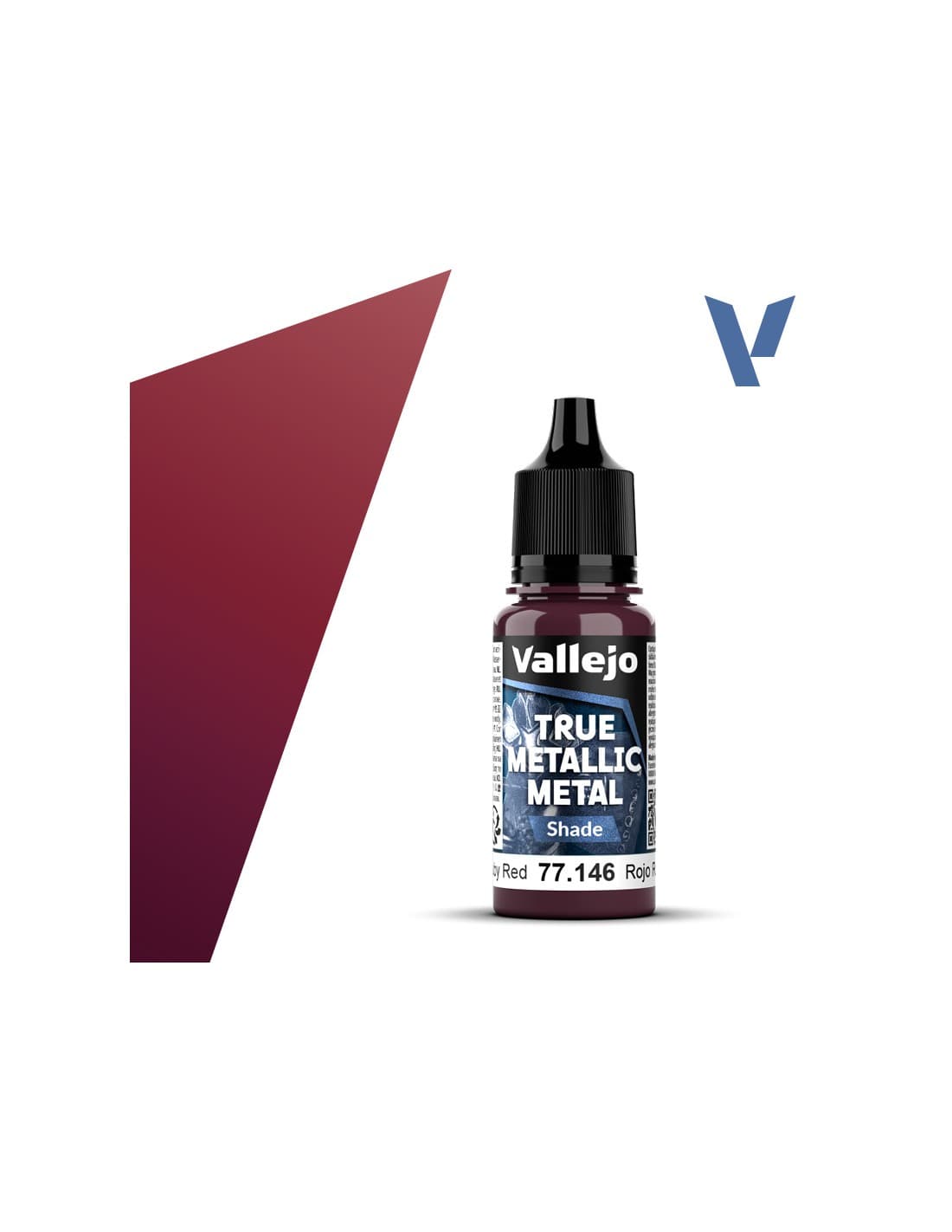 Ruby Red Shade - True Metallic Metal - Vallejo