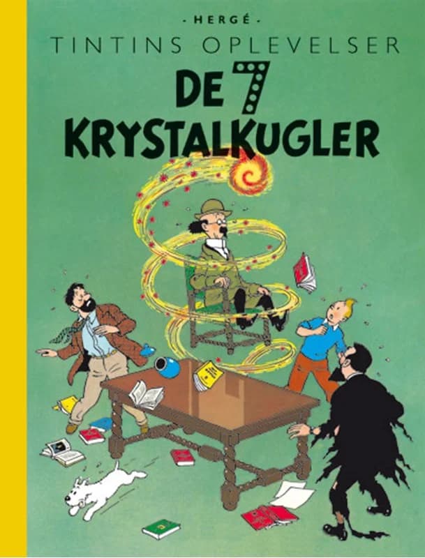 Tintin: De 7 krystalkugler - retroudgave (1, 2006) | Hergé