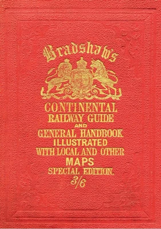 Bradshaws Continental Railway Guide (full edition) (3, 2012) | George Bradshaw