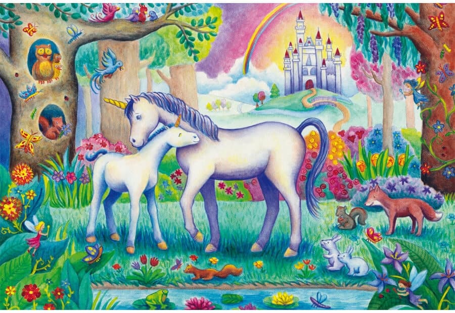 Unicorn Mum and Foal