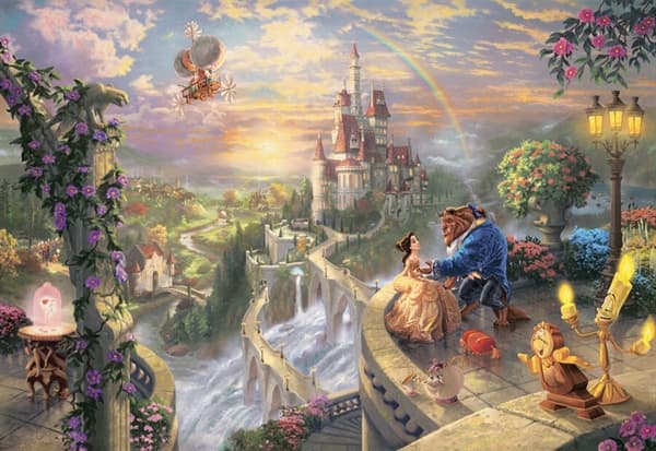 Disney Beauty and the Beast Falling in Love