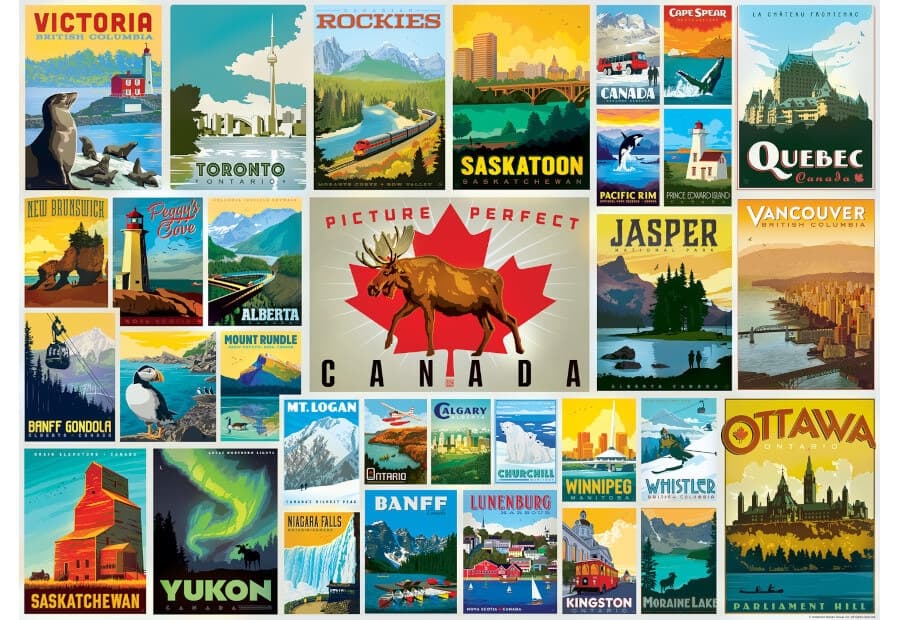 Vintage Posters - O Canada