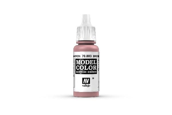 Vallejo Maling - Model Color: Brown Rose - 17ml