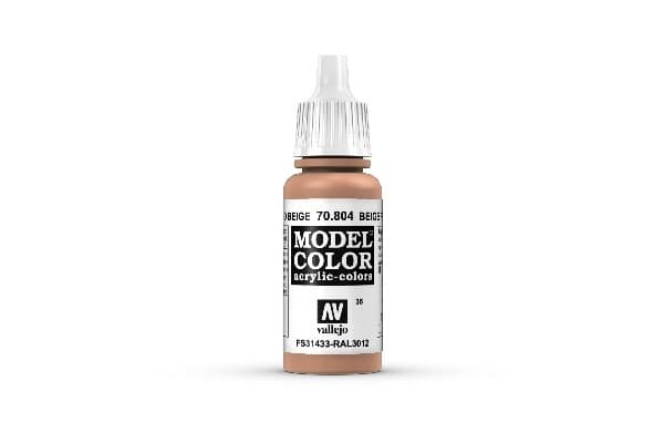 Vallejo Maling - Model Color: Beige Red - 17ml