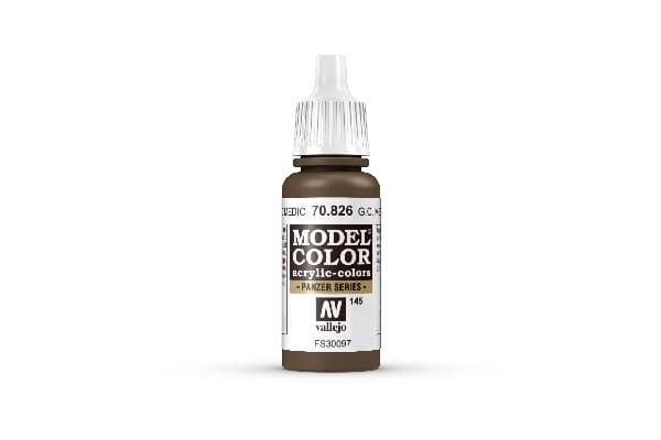 Vallejo Maling - Model Color: Medium Brown - 17ml