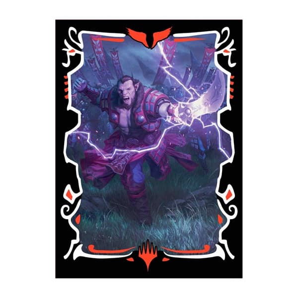 100 Lommer! Magic Tarkir: Dragonstorm Commander: Zurgo Stormrender (Mardu Surge) - Deck Protector Sleeves - Ultra Pro #38800