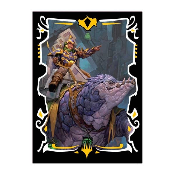 100 Lommer! Magic Tarkir: Dragonstorm Commander - Felothar the Steadfast (Abzan Armor) - Deck Protector Sleeves - Ultra Pro #38802