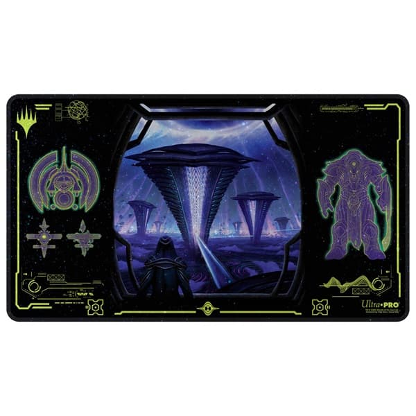 Magic Spillemåtte (Playmat) - Holofoil - Edge of Eternities: Black Mythic - Ultra Pro #38885