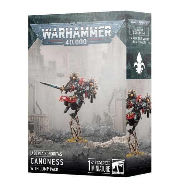Adepta Sororitas - Canoness with Jump Pack - 99120108103