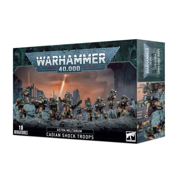 Astra Militarum - Cadian Shock Troops - 99120105101