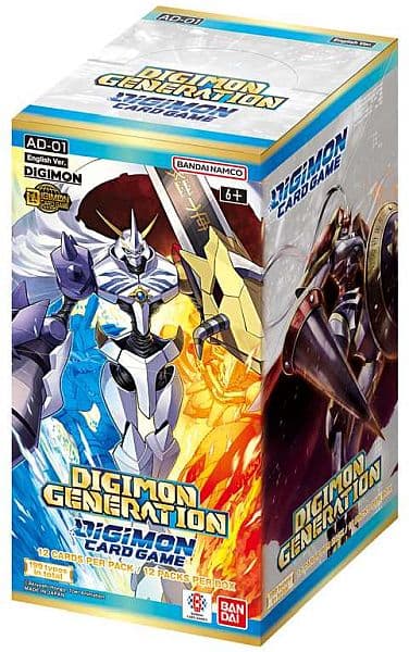 Digimon Card Game - AD01: Digimon Generation - Advanced Booster Box (Display, 12 Packs)