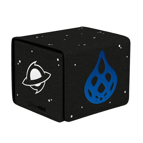 Deck Box - Magic - Alcove Edge Box (Leatherette): Edge of Eternities - Blue Mythic - Ultra Pro #38862