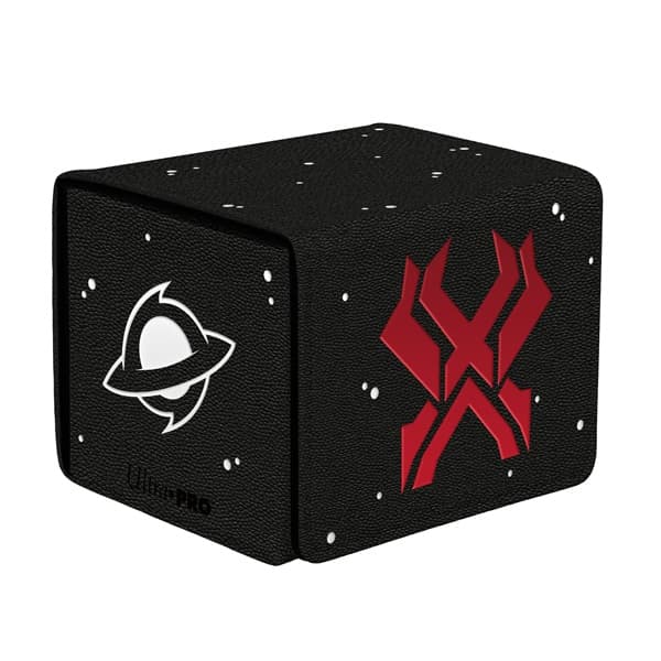Deck Box - Magic - Alcove Edge Box (Leatherette): Edge of Eternities - Red Mythic - Ultra Pro #38864
