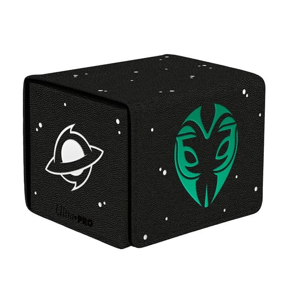 Deck Box - Magic - Alcove Edge Box (Leatherette): Edge of Eternities - Green Mythic - Ultra Pro #38865
