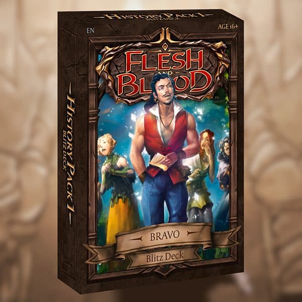 Flesh and Blood TCG: History Pack 1 - Blitz Deck: Bravo (Guardian)