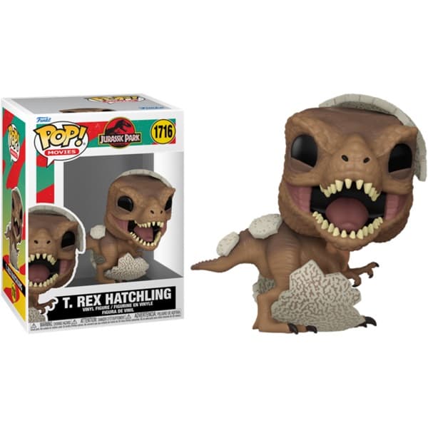 Funko Pop: Jurassic Park - Tyrannosaurus Rex Hatchling #1716 - Movies Vinyl Figure 9cm