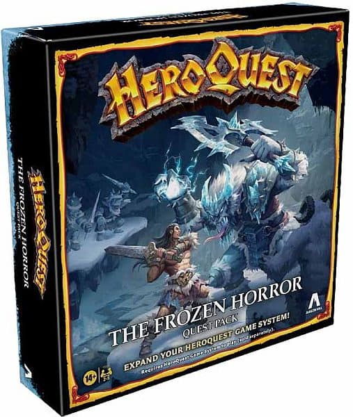 HeroQuest Game System (Engelsk, Avalon Hill): The Frozen Horror - Quest Pack Expansion