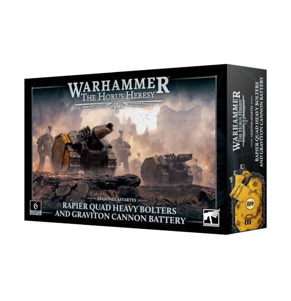 Legiones Astartes - Rapier Quad Heavy Bolters and Graviton Cannon Battery (The Horus Heresy) - 99123001057