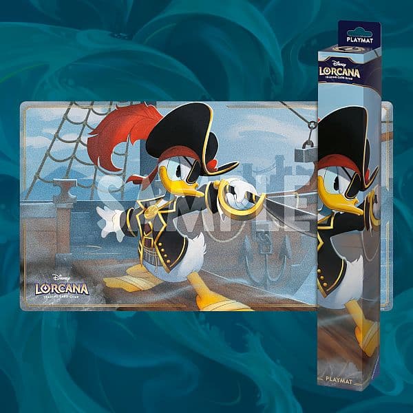 Spillemåtte (Playmat) - Disney Lorcana TCG: Set 6 - Azurite Sea: Donald Duck - Buccaneer