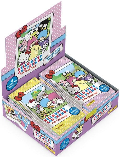 Panini Hello Kitty & Friends Trading Card Collection: Fun Together - Booster Display (Box med 24 Packs)