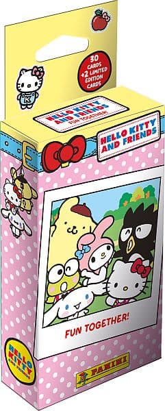 Panini Hello Kitty & Friends Trading Card Collection: Fun Together - Blister Pack (5 Boosters + 2 Limited Edition)
