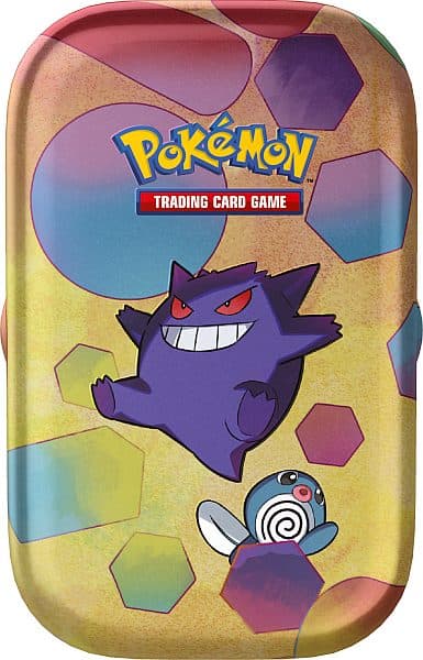 Pokemon Tin Kasse - 2023 Fall Scarlet & Violet: 151 Mini Tin: Gengar (2 Boosters & Mønt)
