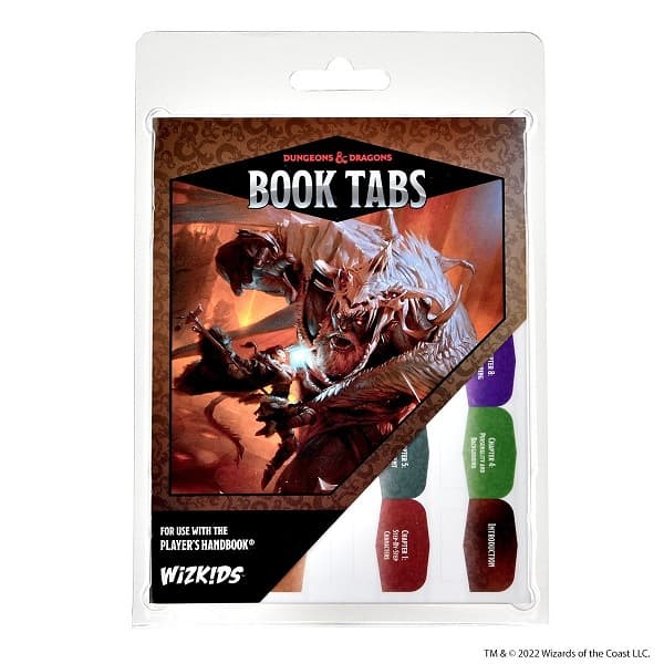 Dungeons And Dragons (D&D) - Book Tabs: Player's Handbook