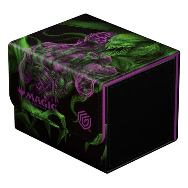Ultimate Guard Sidewinder Deck Case (Deck Box) 100+ Standard Size XenoSkin Magic: The Gathering - Duskmourn: House of Horror: Tyvar, the Pummeler