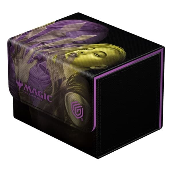 Ultimate Guard Sidewinder Deck Case (Deck Box) 100+ Standard Size XenoSkin Magic: The Gathering - Duskmourn: House of Horror: Niko, Light of Hope