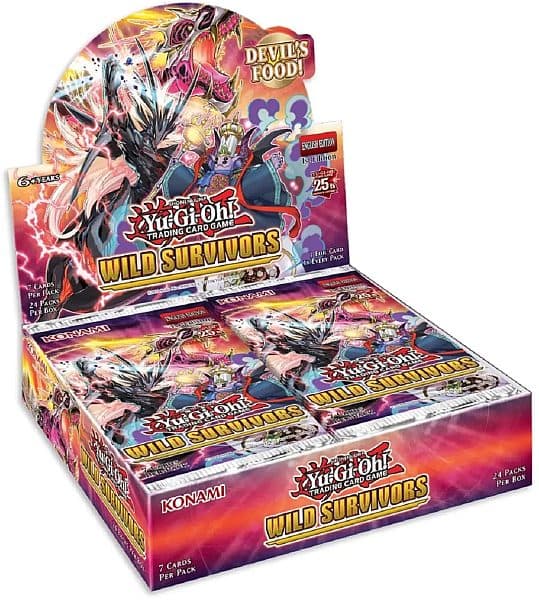 Yu-Gi-Oh! Wild Survivors Booster Display
