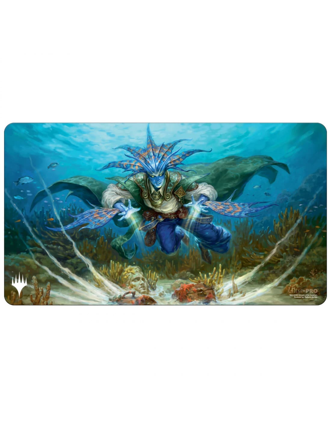 Murders at Karlov Manor - Morska, Undersea Sleuth playmat - Magic The Gathering - Ultra Pro