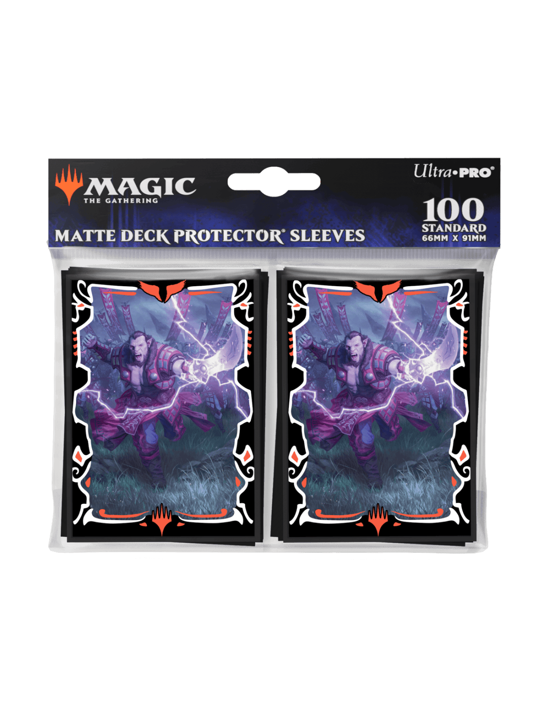 Zurgo Stormrender - Deck Protector sleeves - 100 stk - Tarkir Dragonstorm - Magic the Gathering - Ultra pro