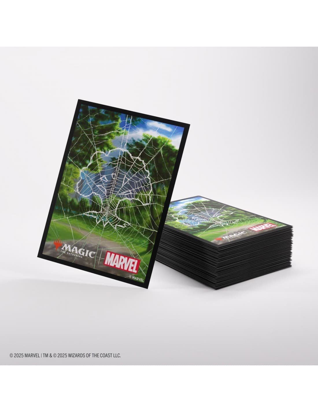 Forest - Marvel's Spider Man - Art Sleeves - 105 stk - plastiklommer - Magic the Gathering - Gamegenic