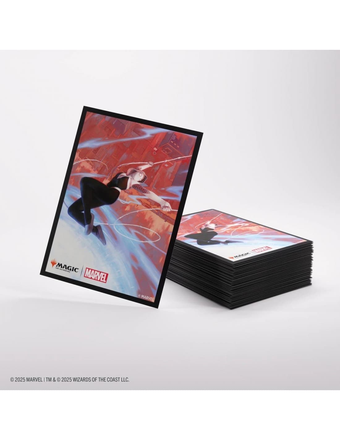 Spider Gwen - Marvel's Spider Man - Art Sleeves - 105 stk - plastiklommer - Magic the Gathering - Gamegenic