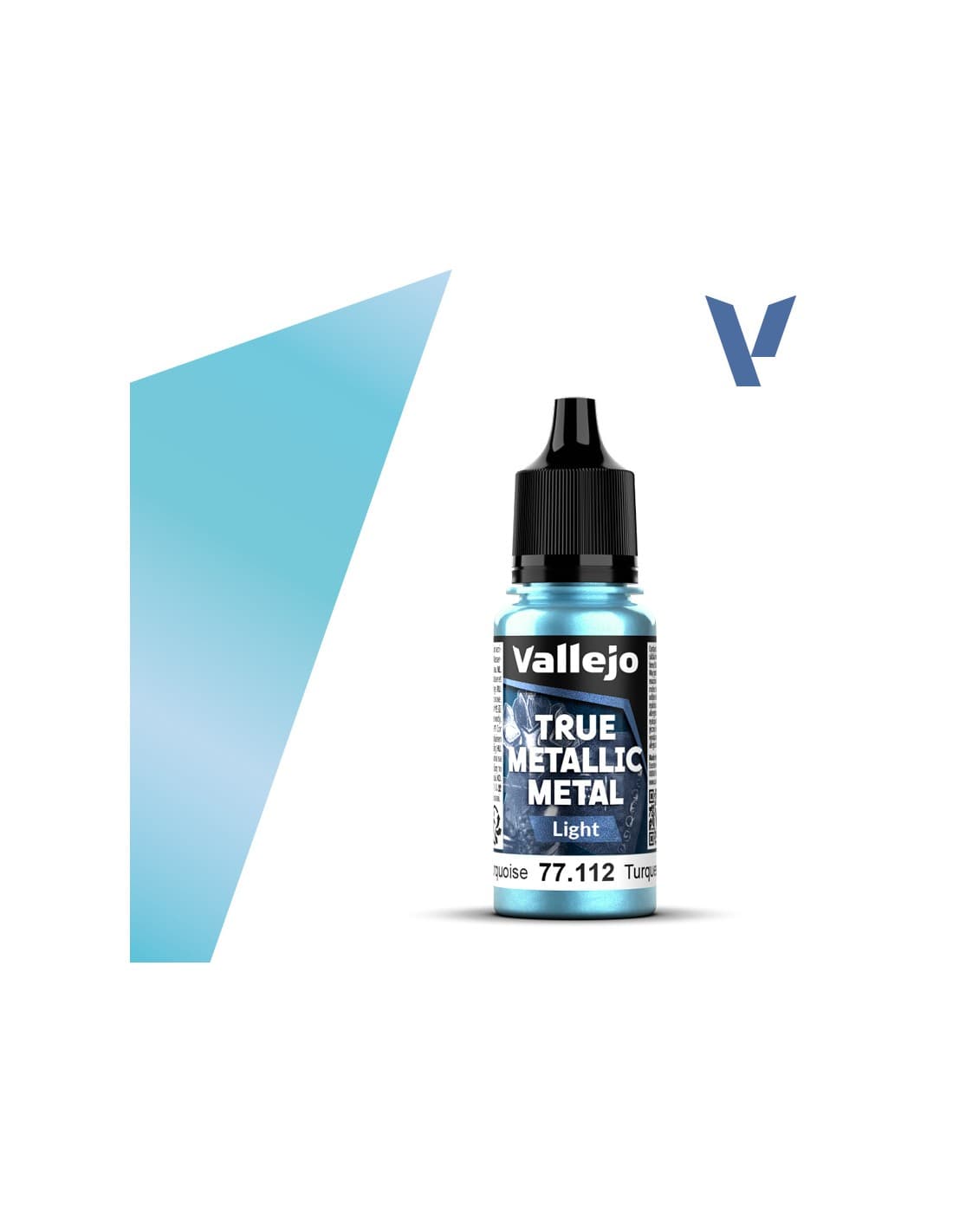 Hydra Turquoise Light - True Metallic Metal - Vallejo