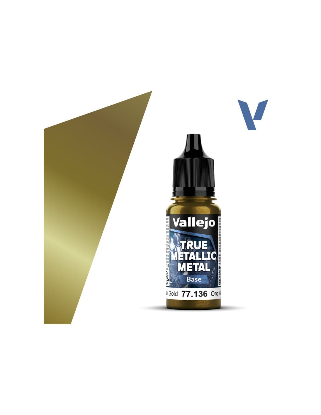 Greenish Gold Base - True Metallic Metal - Vallejo