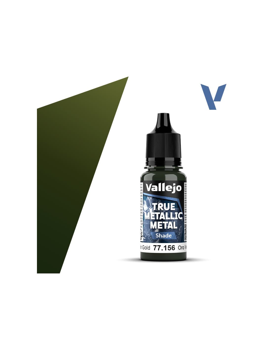 Greenish Gold Shade - True Metallic Metal - Vallejo