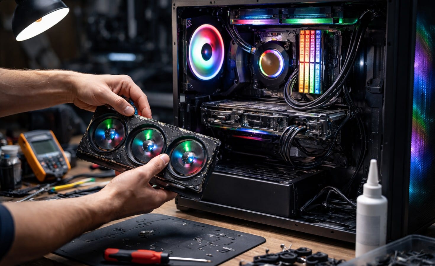 Reperation af gamer computer