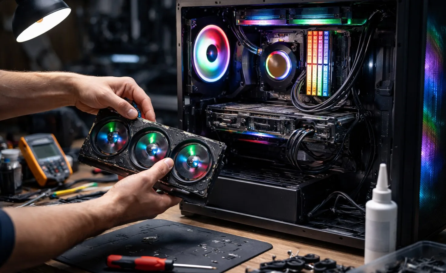 Reperation af gamer computer Reperation af gamer computer